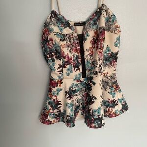 Fashion to Figure Multicolor Floral Camisole